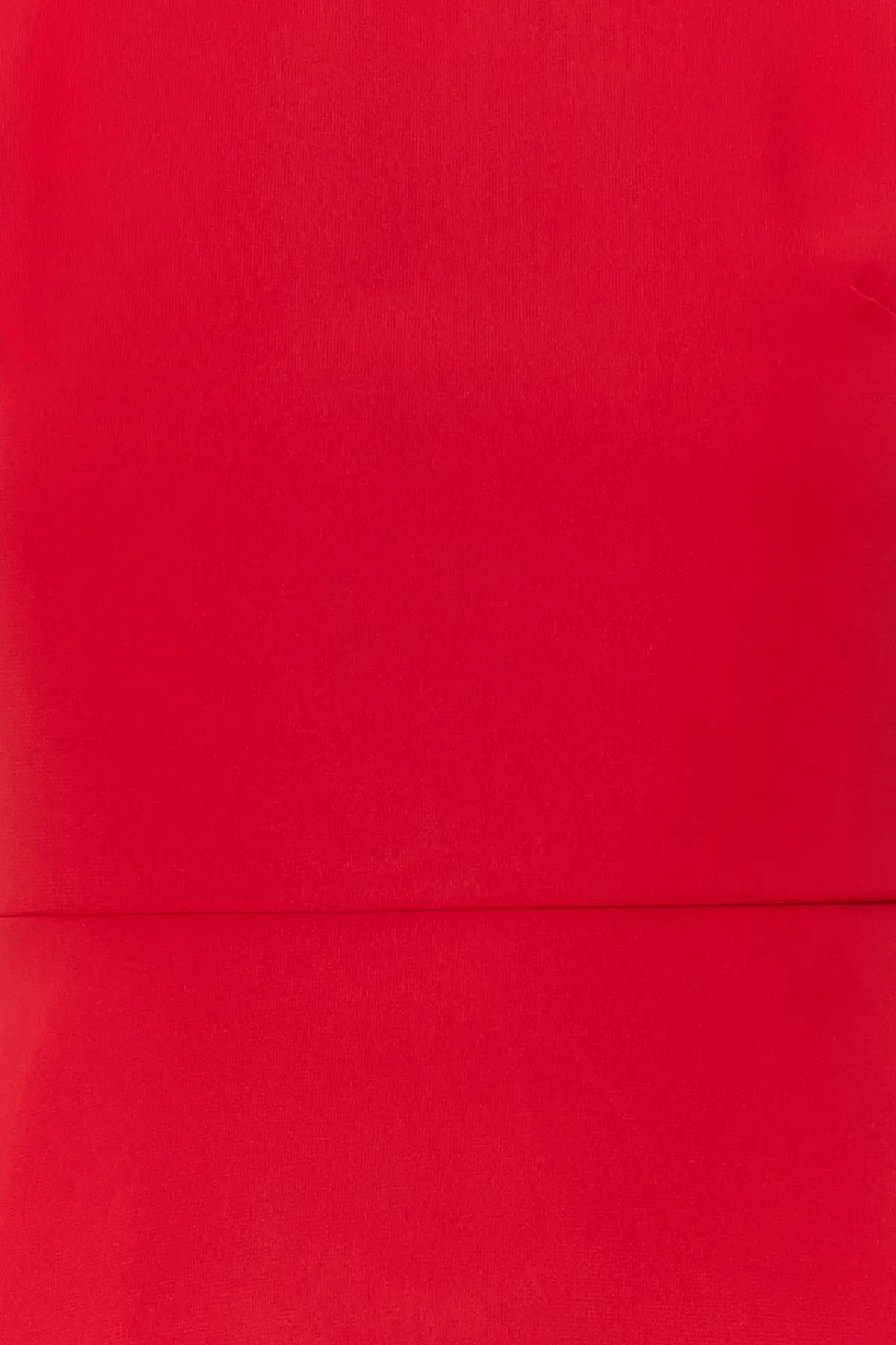 Trendyol Collection  Rotes gewebtes Minikleid TWOSS20EL0237