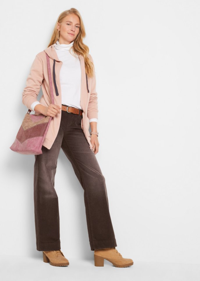 Stretch-Cordhose, Wide