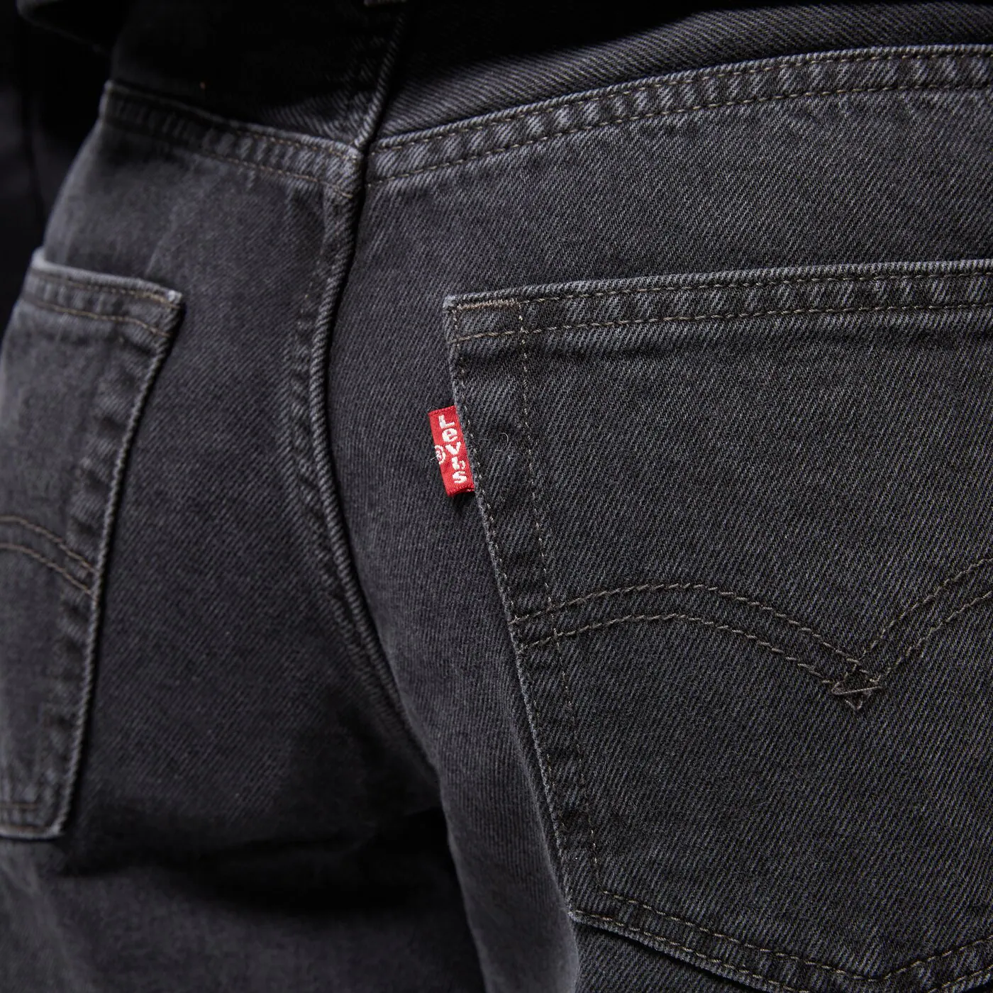 LEVI'S HOSE 94 BAGGY BLACKS Schwarz