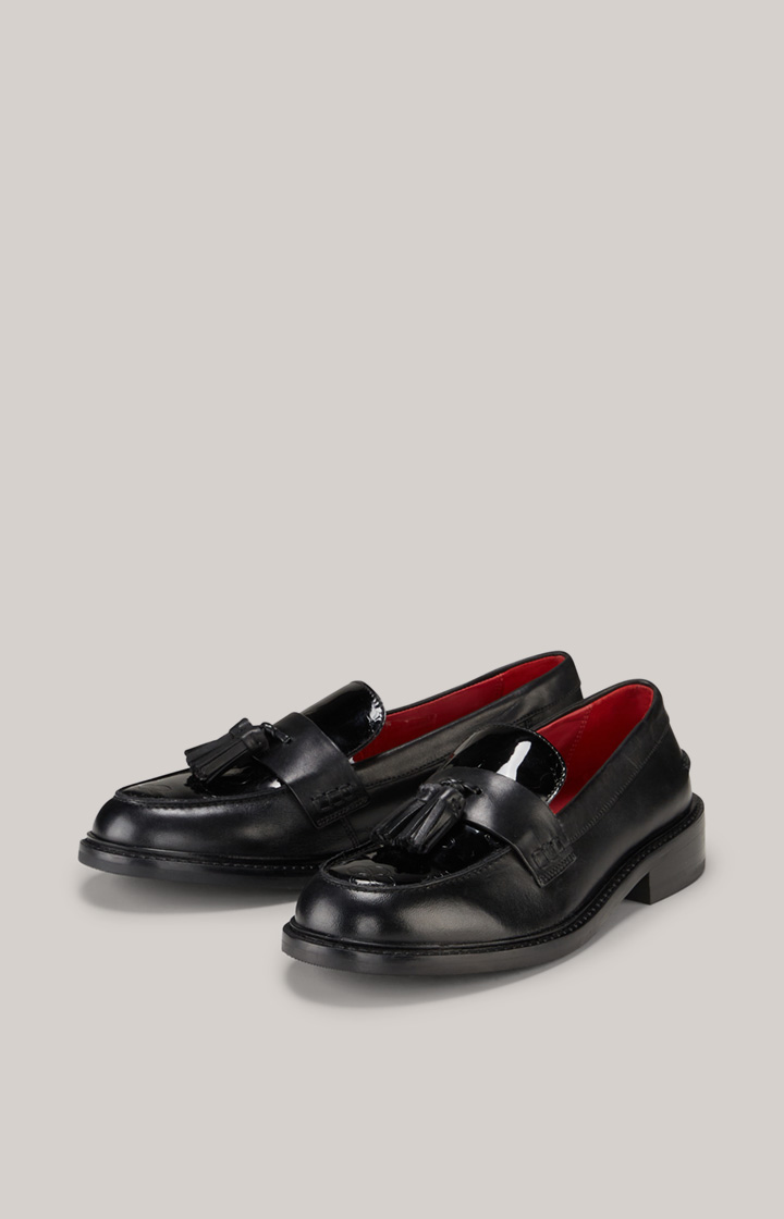 Loafer Decoro Lucente Tori in Schwarz