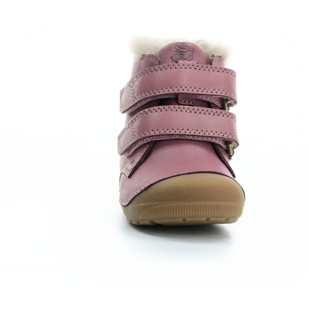 Bundgaard Petit Mid Lamb Dark Rose dunkelrosa Barfuß-Stiefeletten