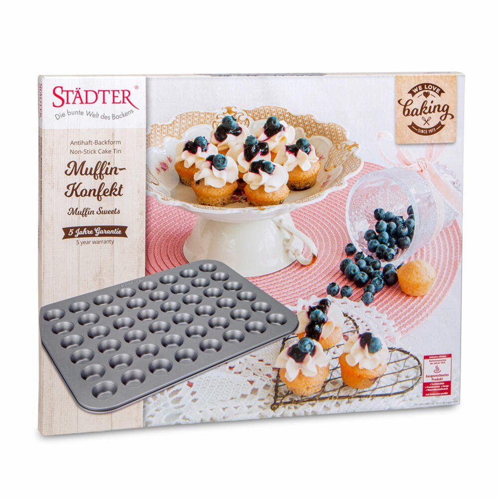 STÄDTER Muffinform We Love Baking Konfekt