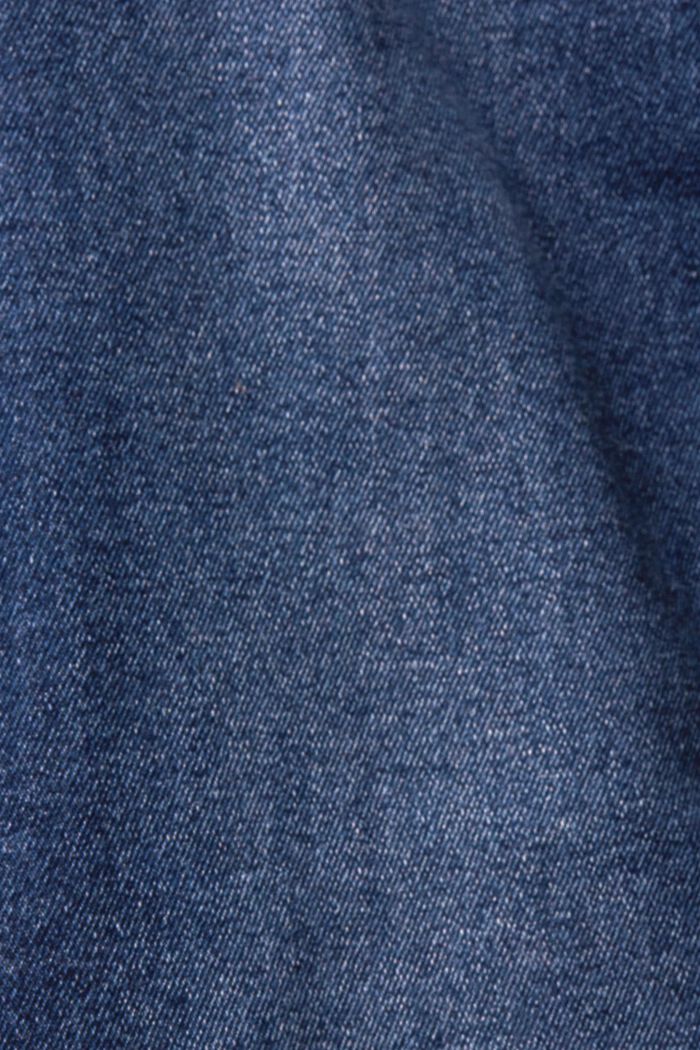High-Rise-Jeans mit geradem Bein