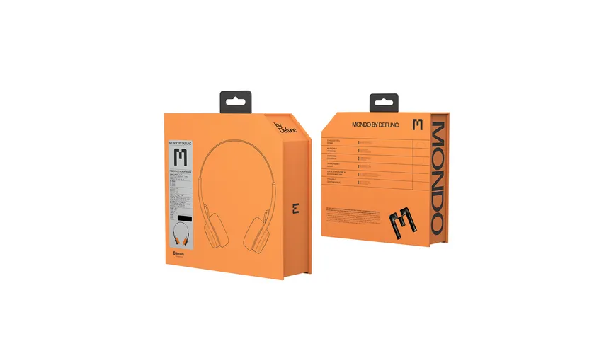 DeFunc Mondo On-Ear Headphone Black