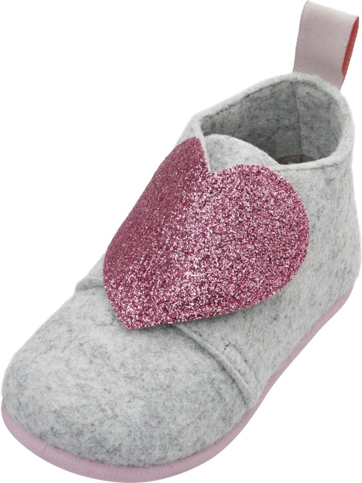 Playshoes Kinder Hausschuh in Grau günstig kaufen 24