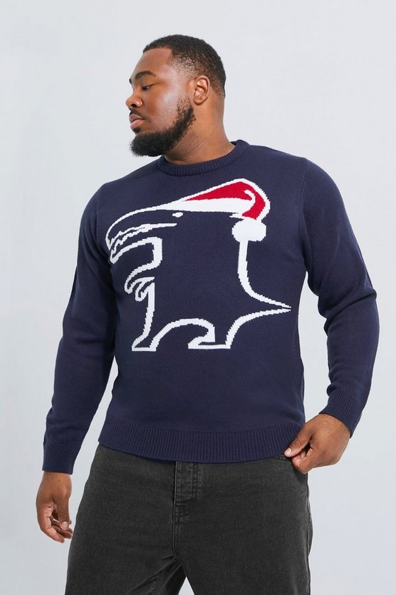 Plus Dino Weihnachtspullover