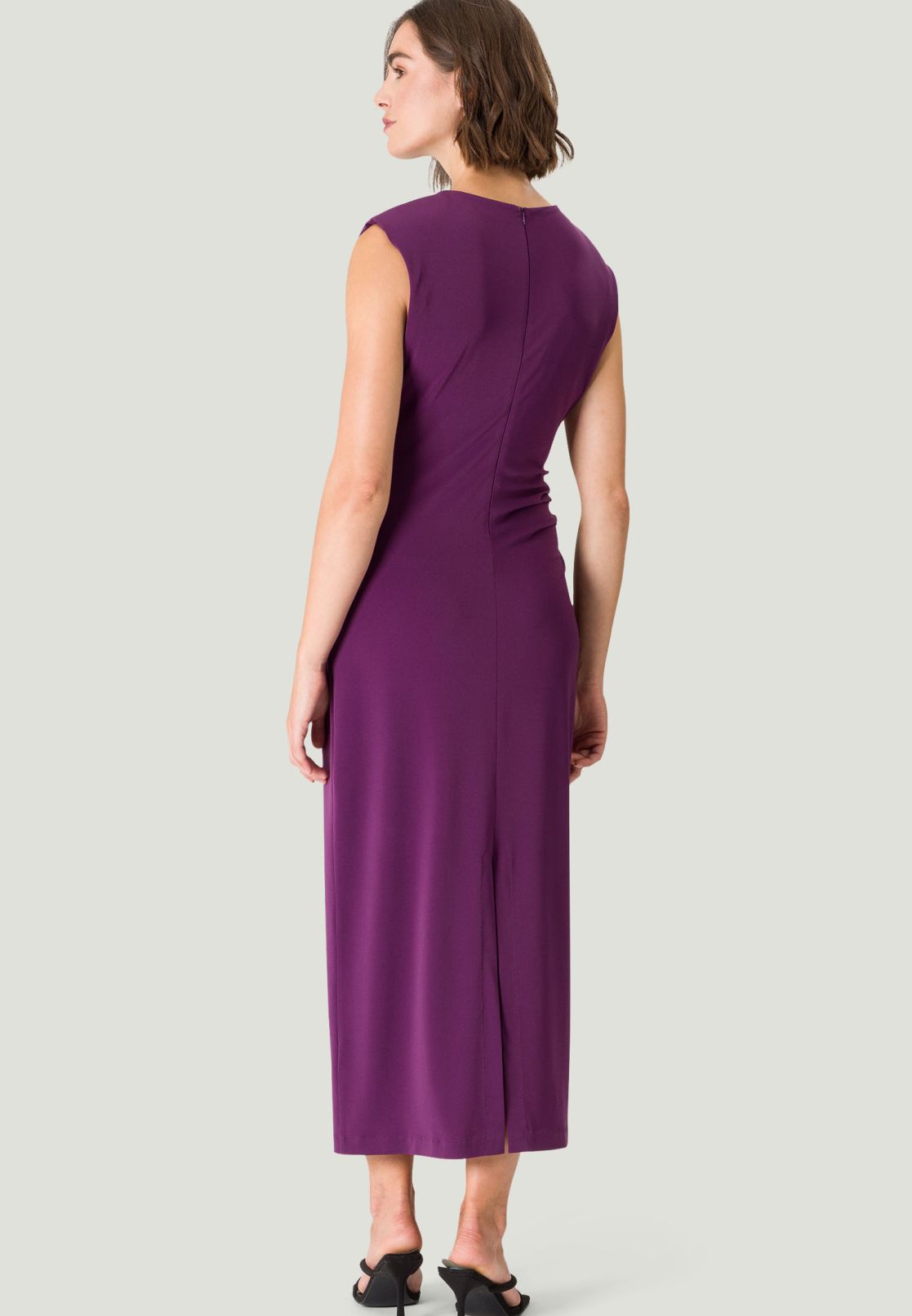 Maxikleid mit Raffung