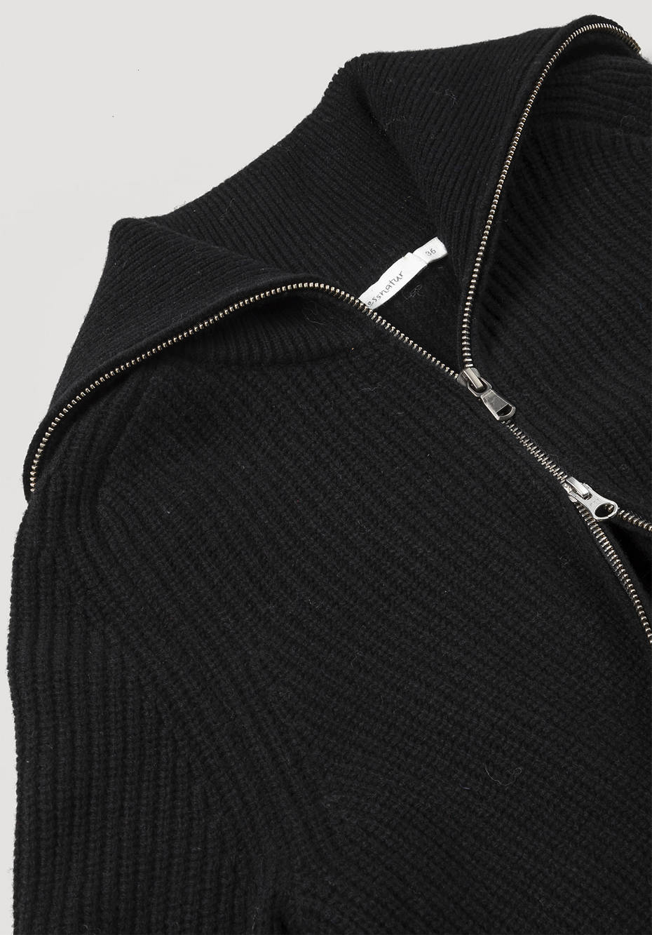 Strickjacke aus Bio-Merinowolle mit Kaschmir