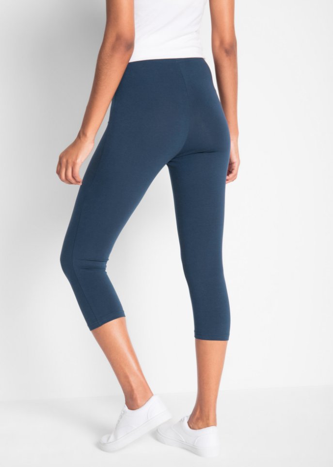 Stretch-Capri-Leggings (2er Pack)