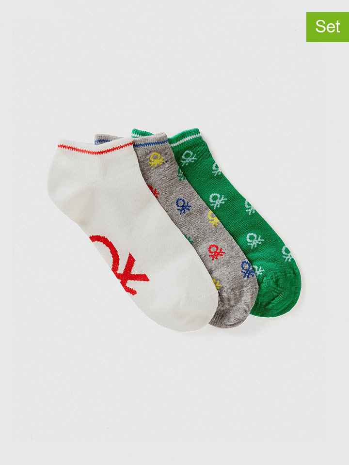 Benetton 3er-Set: Socken in Bunt günstig kaufen