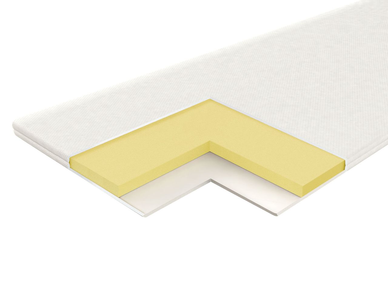 IHG Viscoschaumtopper Matratzenauflage Visco 90x200 cm
