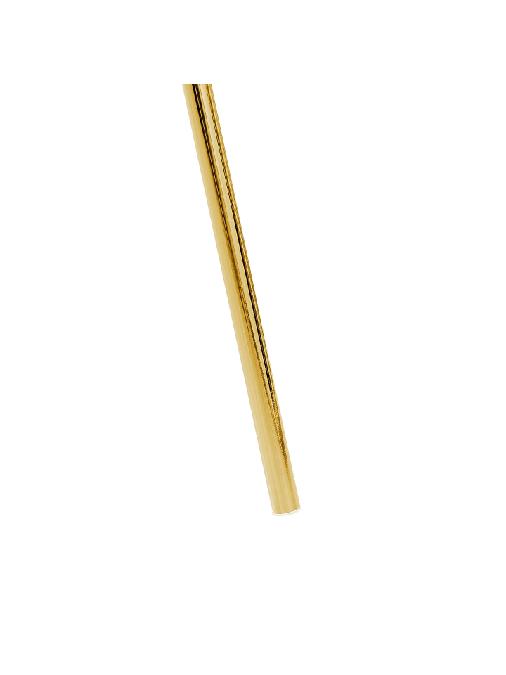 Beliani Stehleuchten VISTULA in Weiß/Gold - (W) 55 x (H) 148 x (L) 55 cm günstig kaufen onesize