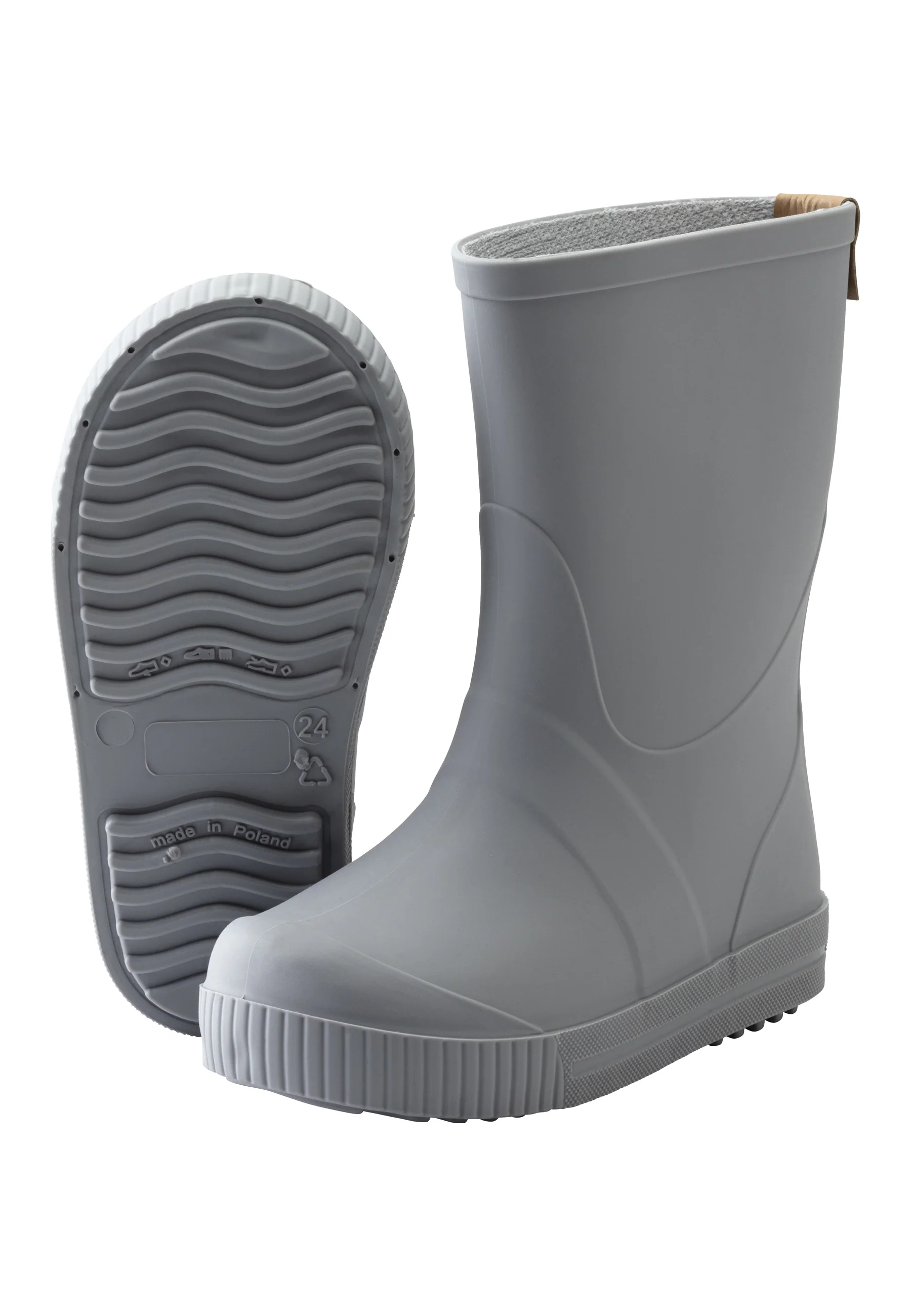 Gummistiefel in versch. Unifarben mit Logo