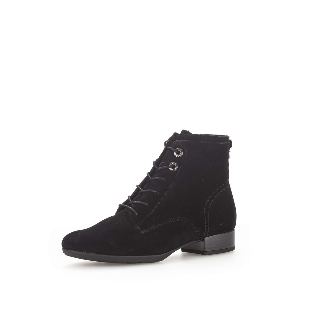 Gabor comfort Schnürstiefelette schwarz