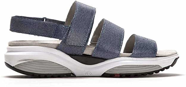 XSENSIBLE Komfort Sandalen blau Xsensible- Paros jeans