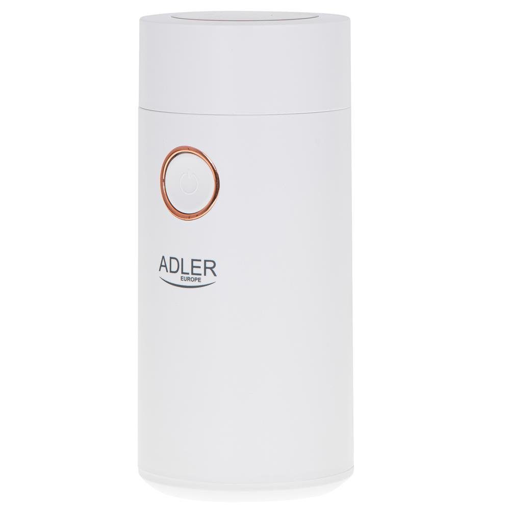 Adler Kaffeemühle AD 4446wg, elektrisch, aus Edelstahl, 150 W, Gewürzmühle, Chillimühle