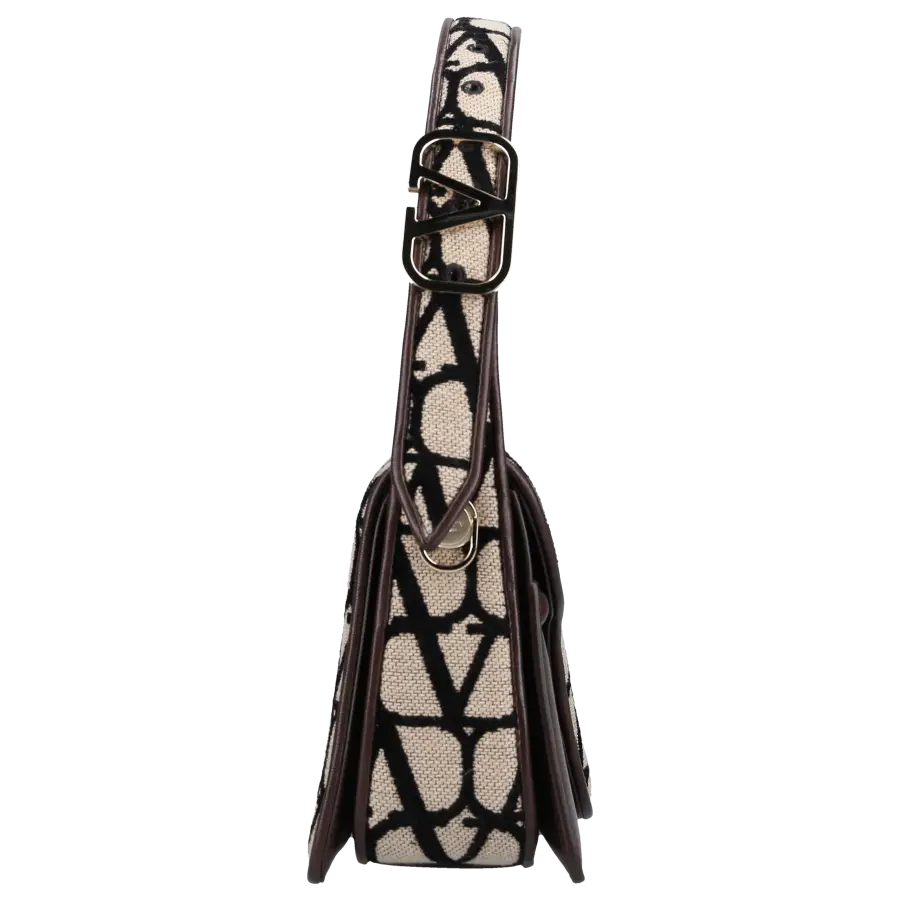 Valentino Garavani - Handtasche LE GRAND Canvas - beige