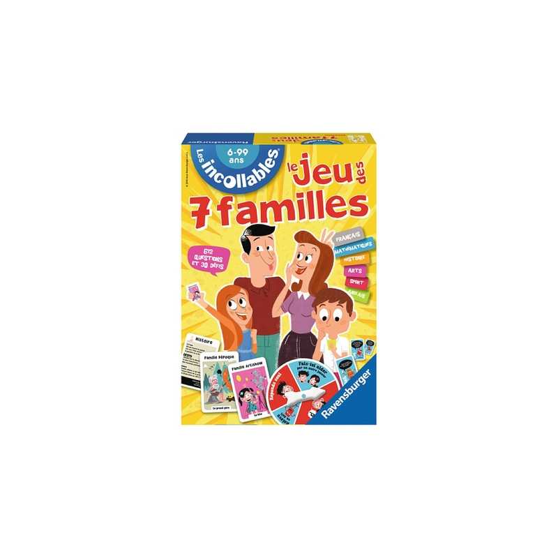 Jeu des 7 Familles des Incollables