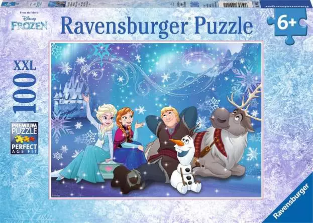 Kinderpuzzle ab 6 Jahren - Frozen - Eiszauber - 100 Teile