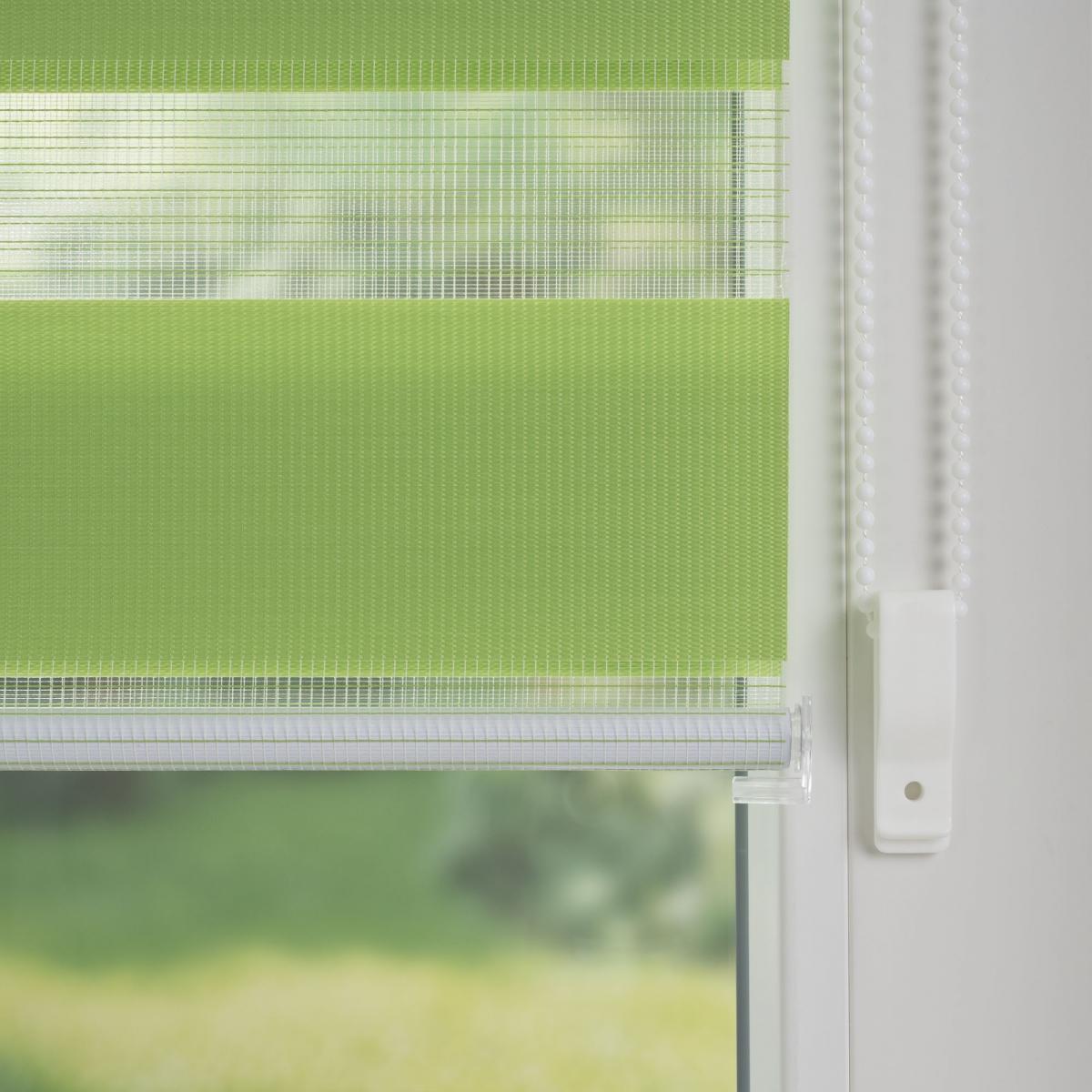 Bella Casa Klemmfix Duo-Rollo 70 x 210 cm apple green
