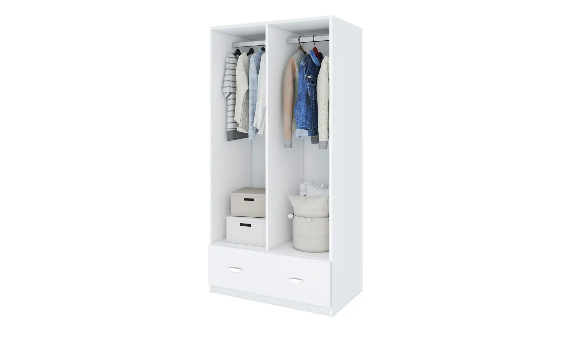 Kleiderschrank Nordic White