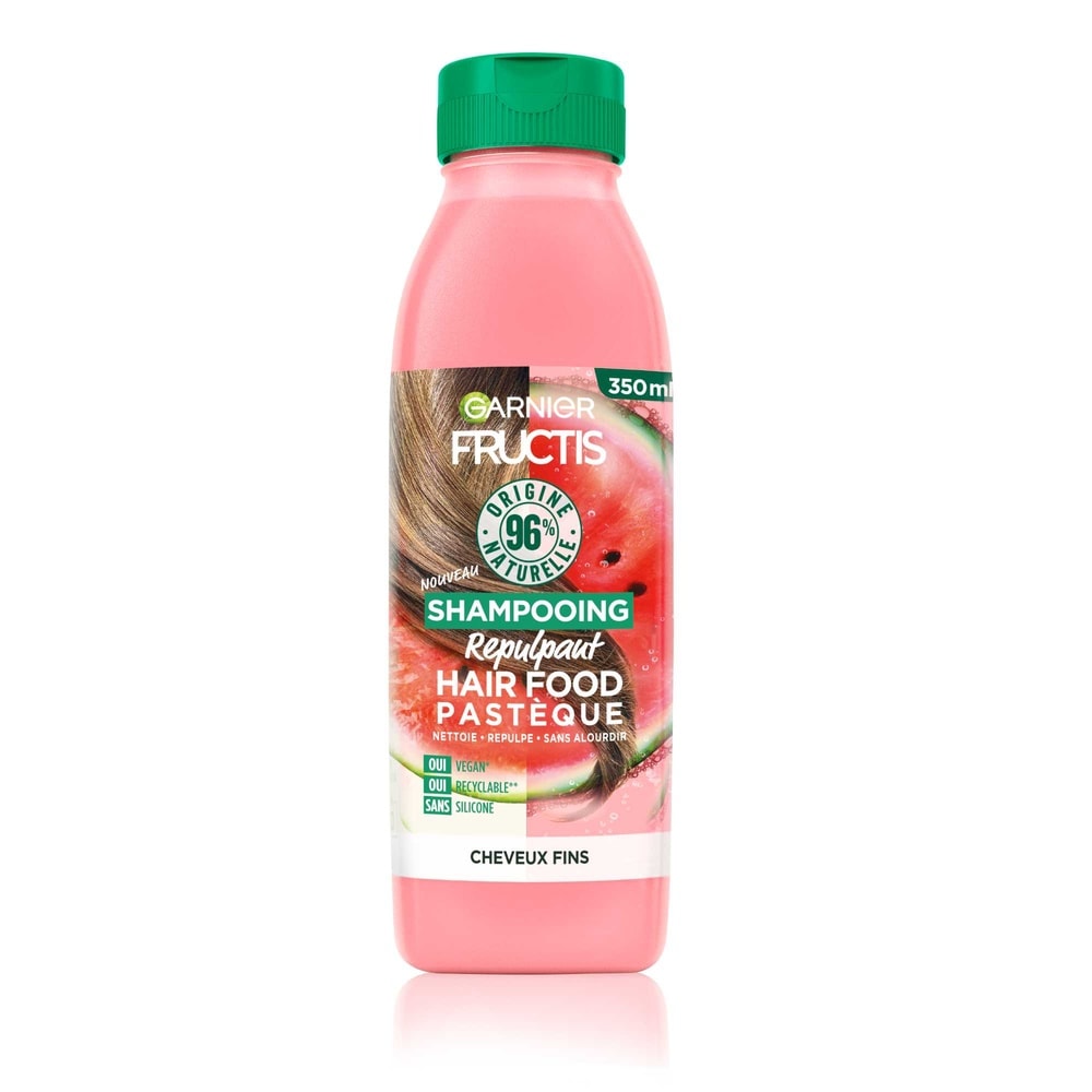 garnier Fructis Hair Food Shampooing vegan nourrissant à la pastèque
