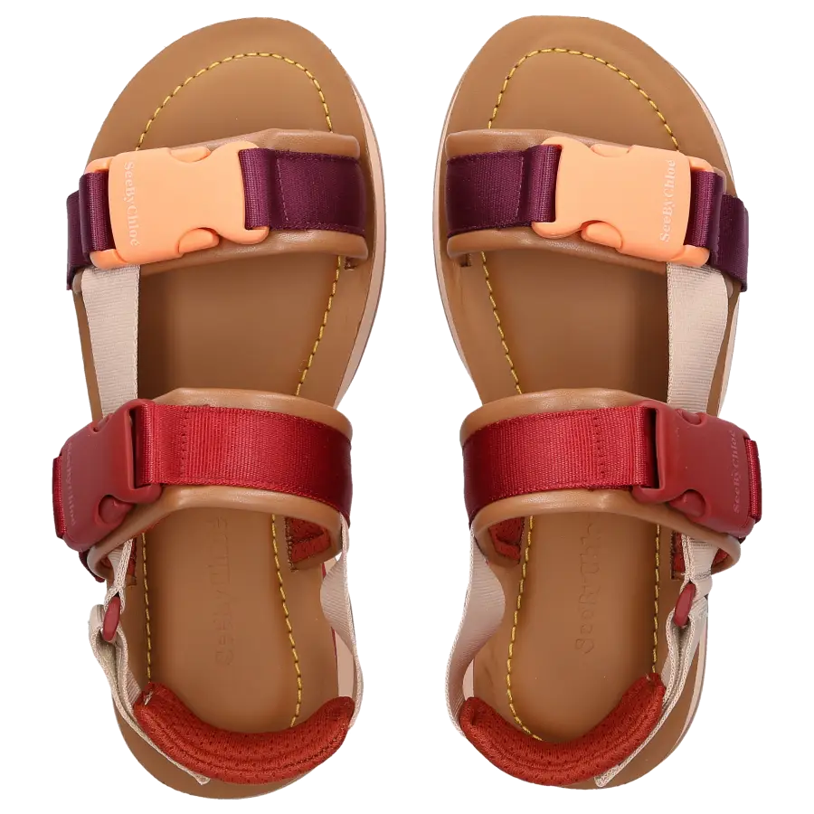 SEE BY CHLOÉ - Sandalen YSEE Nylon - braun