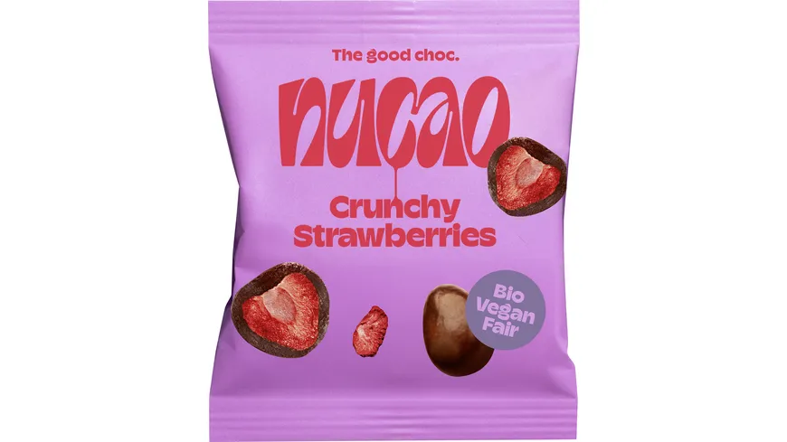 nucao fruits Crunchy Strawberries 50 g