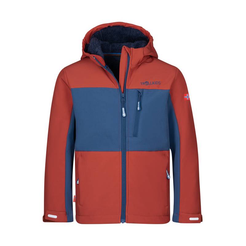 Trollkids Bergsfjord Softshelljacke Kinder