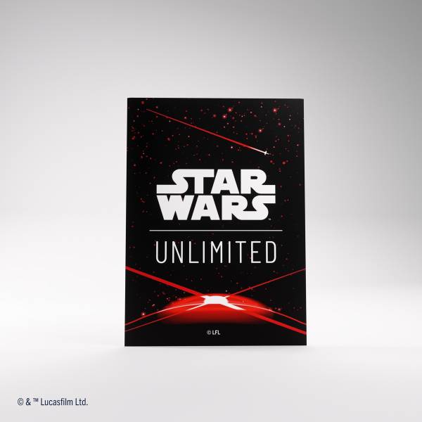 Star Wars: Unlimited Art Sleeves - Space Red (Einzelartikel)