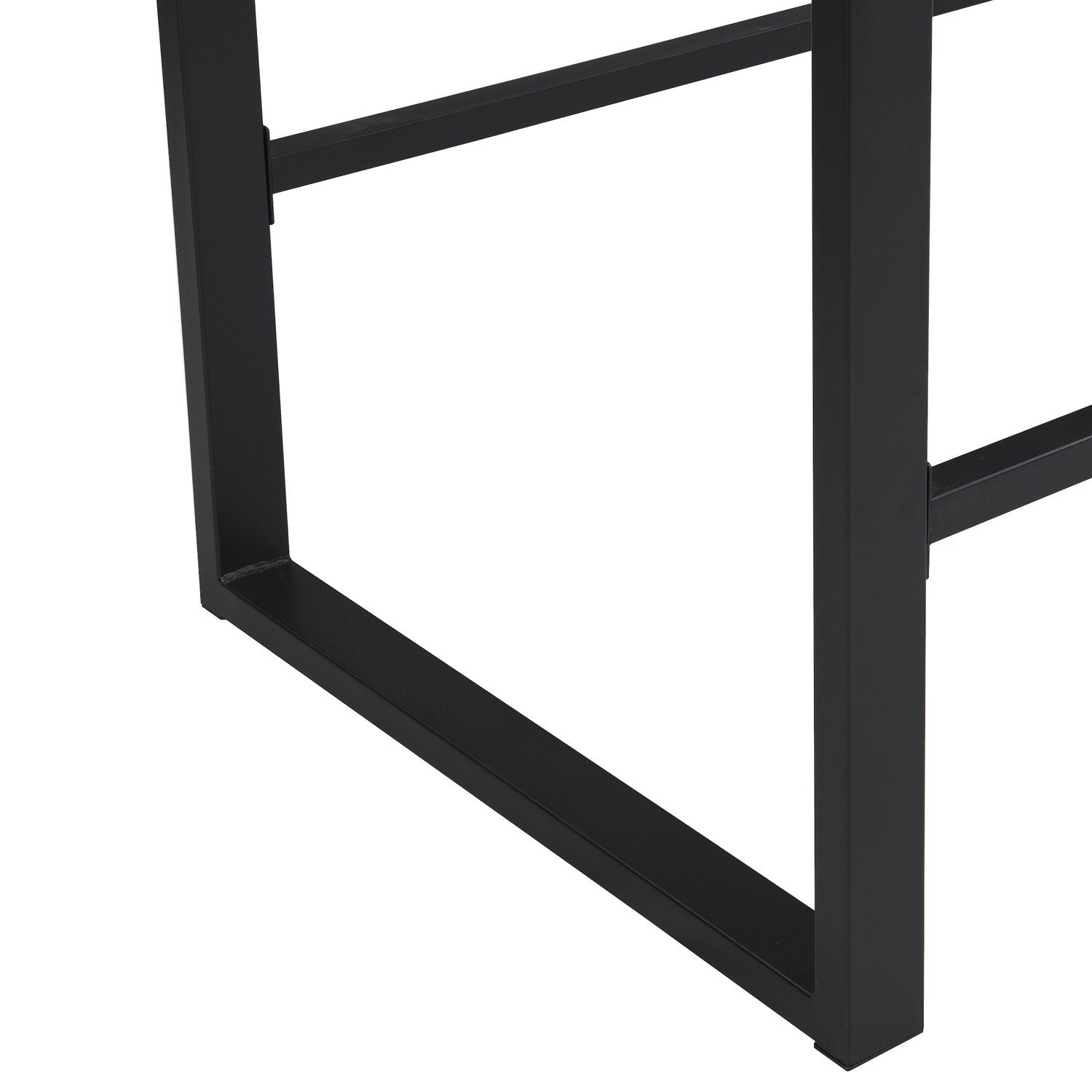 B&D home Bartisch Bartisch LOTTE, Kufengestell, mit Fussstütze