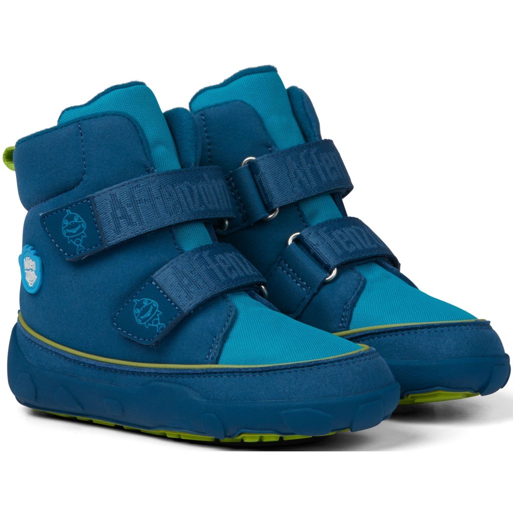 Affenzahn Winterstiefel Vegan Comfy Hai  mit Membran Klett