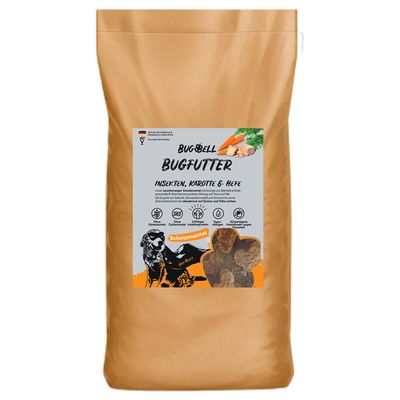 BugBell BugFutter Insekten, Karotte & Hefe