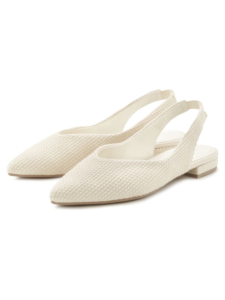 LASCANA Ballerina in beige günstig kaufen