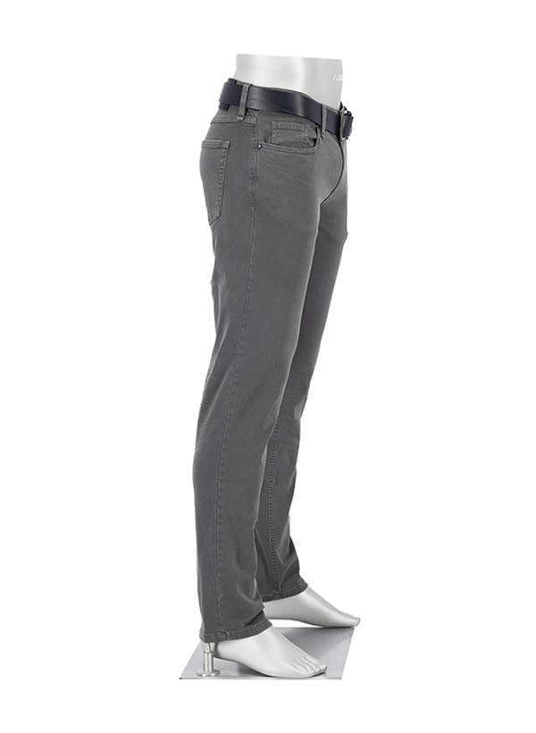 Alberto, Jeans Pipe, Regular Fit, Baumwolle T400®, grau