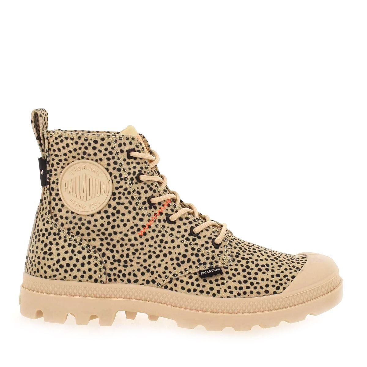 Palladium  PAMPA HI SAFARI - Nude Noir