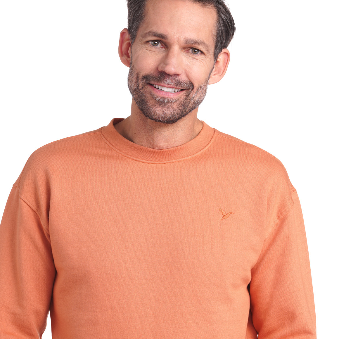 Herren Sweatshirt mit Rundhalsausschnitt