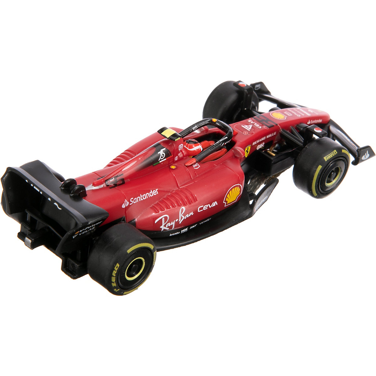 CARRERA GO!!! - Slot Car - Ferrari F1-75 ,,,"Sainz, No.55,,,"