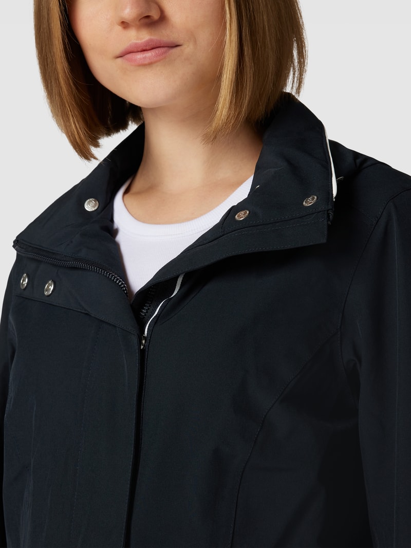 Funktionsjacke mit Label-Detail Modell 'MODENA' in marineblau