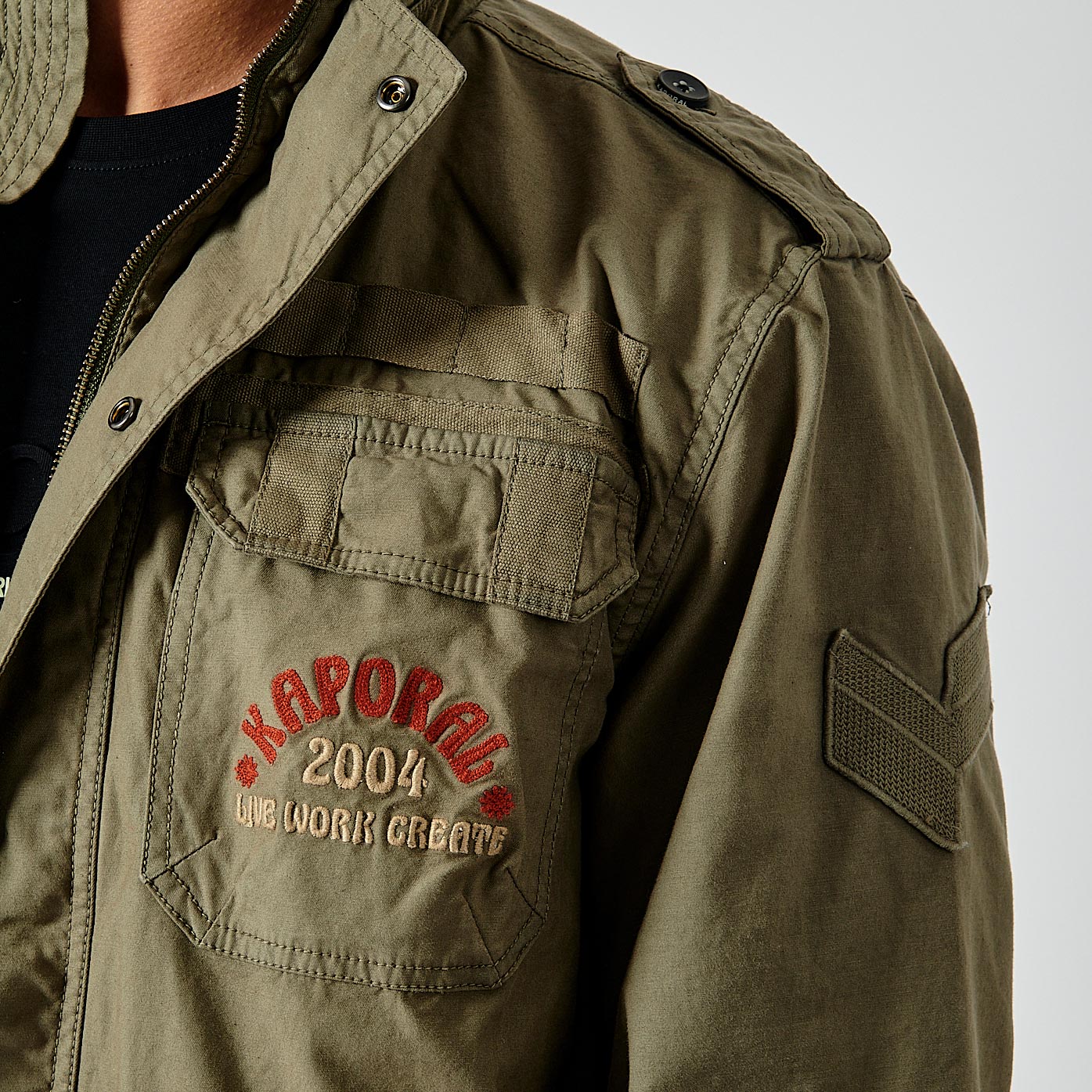 RICH   Veste kaki homme