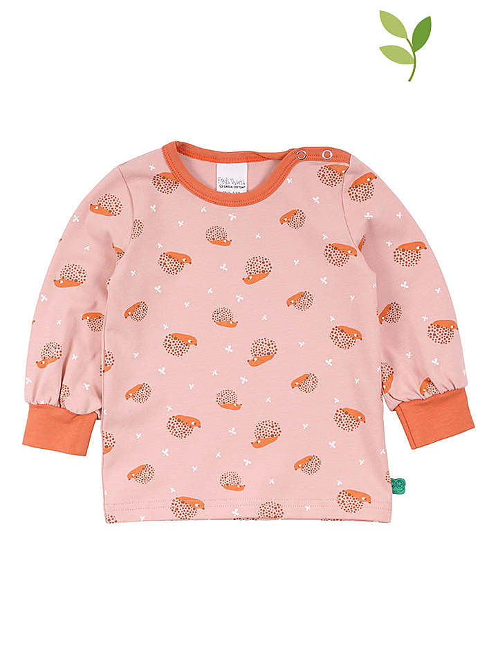 Fred´s World by GREEN COTTON Longsleeve in Rosa günstig kaufen 68