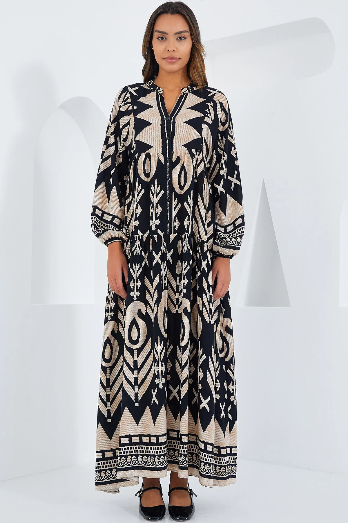 Bigdart  Kleid - Schwarz - A-Linie