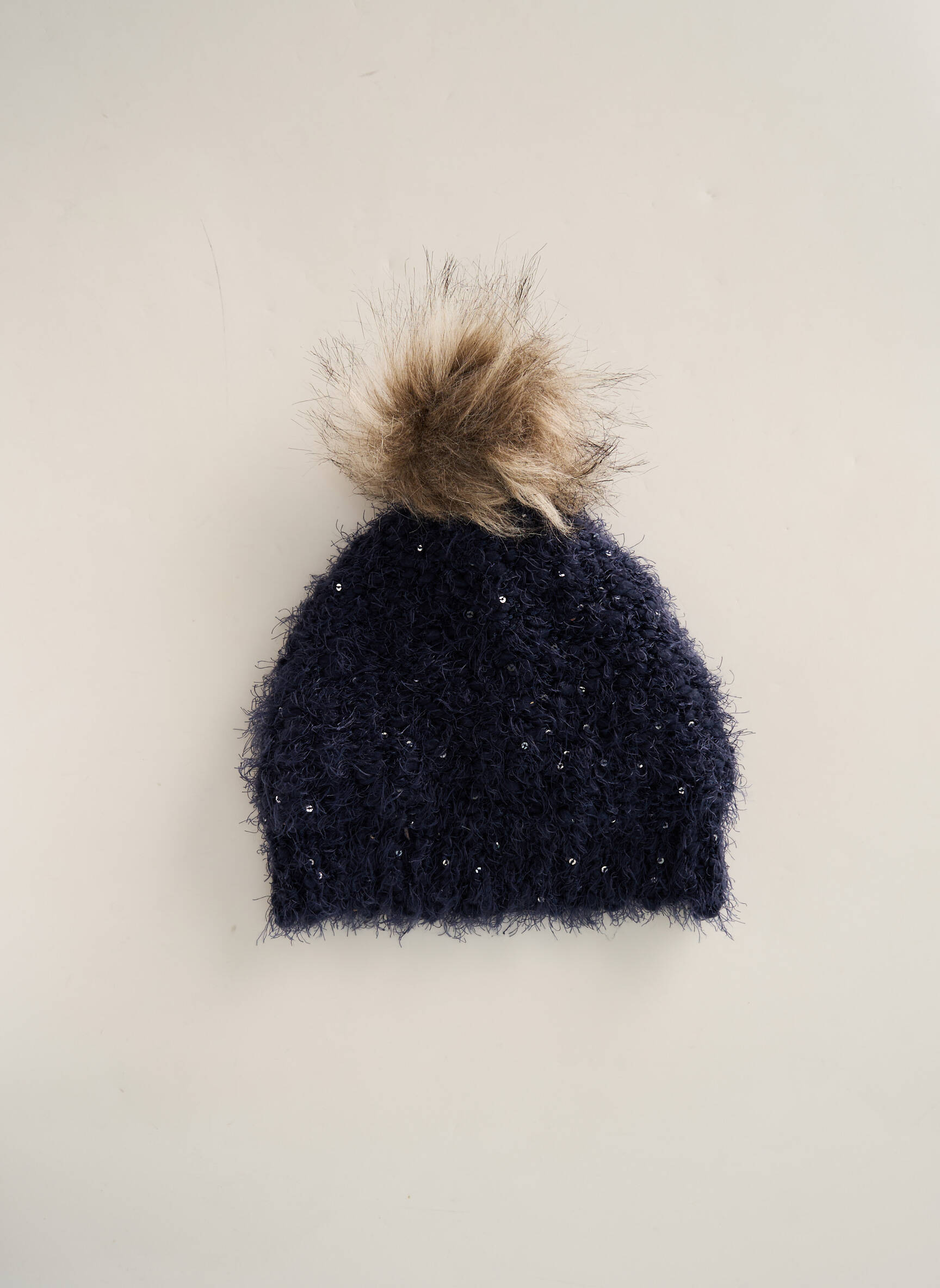 3 Pommes Bonnets Fille couleur bleu