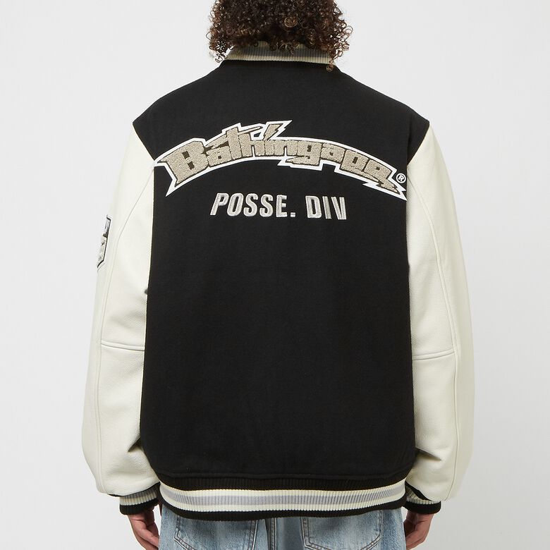 A Bathing Ape Varsity Jacket black