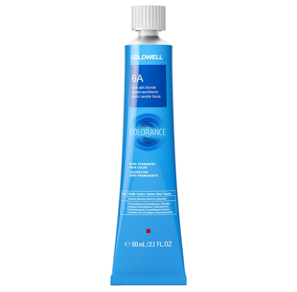 Goldwell Colorance 6A  Dunkel-Aschblond Haarfarbe 60 ml