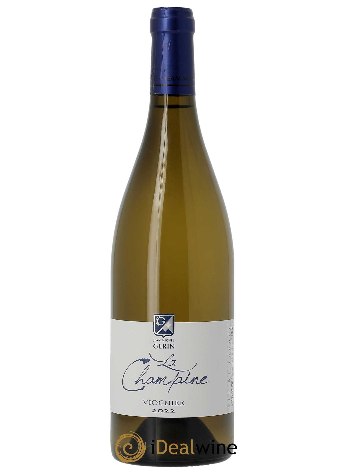 IGP Collines Rhodaniennes La Champine viognier Jean-Michel Gerin  2022 - Lot de 1 Bouteille