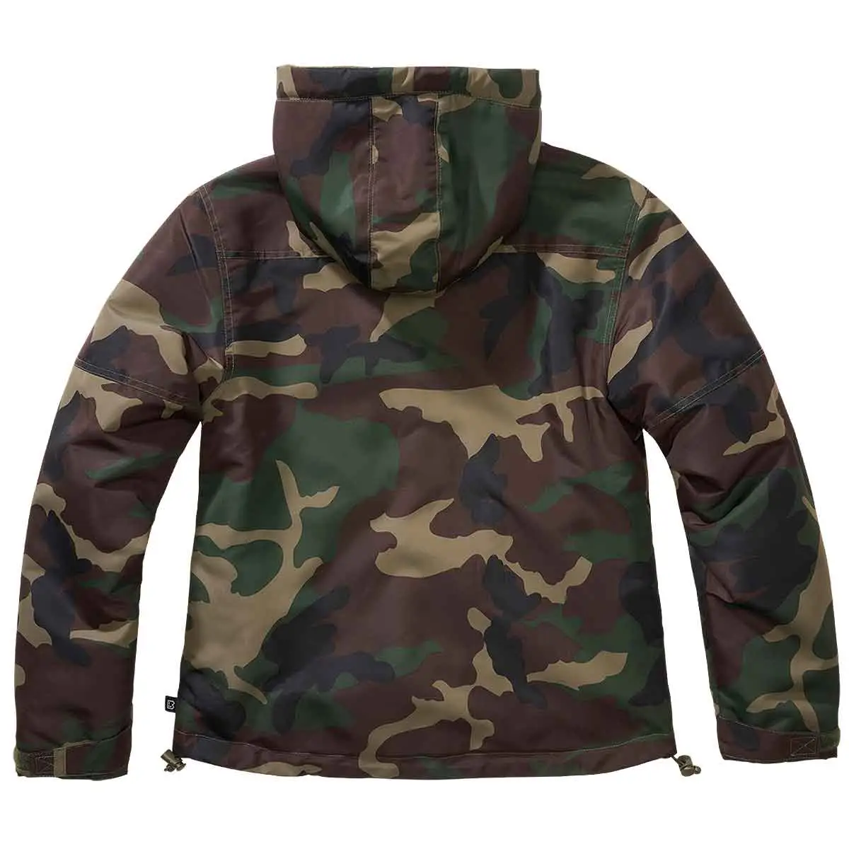 Ladies Windbreaker Frontzip woodland