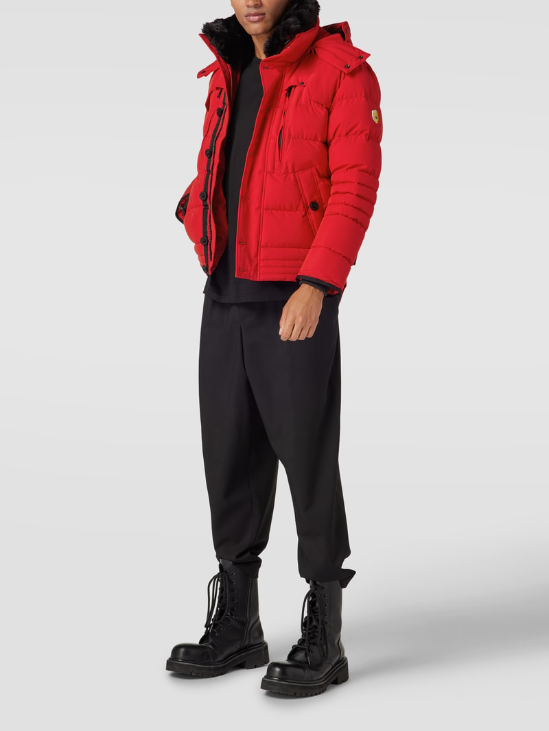 Starstream STAD-565 Funktionsjacke mit Kapuze in rot