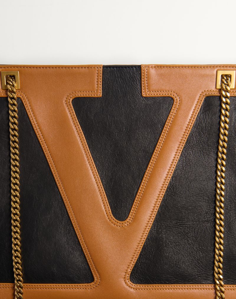 Valentino Garavani Viva Superstar Bolsa Média Nappa