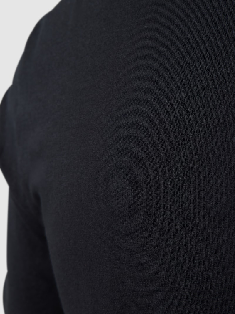 T-Shirt mit Rundhalsausschnitt im 2er-Pack in schwarz